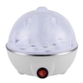 thumbnail image 3 of COM1950s Cuiseur d'Oeufs Électrique et Cuiseur Vapeur pour Aliments, Arrêt Automatique avec Alarme Vibreur, Portable Multifonction pour Faire Bouillir des Oeufs et Cuire des Légumes à la Vapeur, Capacité de 7 Oeufs, Puissance de 350 W, Conception Facile à Utiliser, 3 of 3