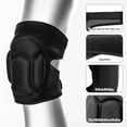 thumbnail image 2 of FlyFlise Protective Knee Pads Non-Slip Anti-Scratch Thick Extra Foam Cushion, 2 of 6
