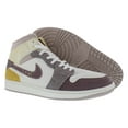 thumbnail image 4 of Nike Air Jordan 1 Mid Se Craft Mens Shoes Size 13, Color: Sail/Taupe Haze/Fossil Stone, 4 of 5