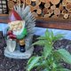 thumbnail image 3 of Beautiful Gift Garden Gnome, Hand-painted Weatherproof Ceramic Lawn Gnome, Makes A Great Gift, 3 of 4