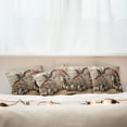 thumbnail image 4 of Ambesonne Rustic Throw Pillow Cover Pack of 4, Vintage Rural American Barn, 4 Pcs-36" x 16", Tan Dark Salmon, 4 of 5