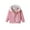 r-372Pink1, variant on MEZZALL Kids Stylish Girls Quilted Pattern Hooded Cardigan With Cozy Trim For Casual Outings And Daily Comfort Wear Long Sleeve Outerwear Solid Color Coats Winter Lovely Child Streetwear