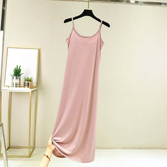 Women's Solid Color With A Base Plus Size Petticoat For Loose Nightdress (long) Button up Night Gowns plus Sized Nightgown Women Lady Night Shirt Womens Short Sleeve Nightgowns Sleeping Dresses N