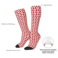 thumbnail image 5 of Picia Women Crew Soft Moisture-wicking Socks Canada Pattern Design Cotton Socks, One Size fit All, 5 of 9