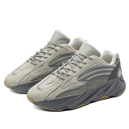 

Men‘s Trendy Color Block Breathable Lace Up Casual Sneakers Elevator Shoes