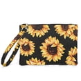 thumbnail image 1 of Pochettes Imprimées Mode Femmes Sac à Main pour Soirée Sac Cosmétique Grand Tournesol, 1 of 5