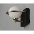 thumbnail image 2 of 21601SWBKGLD Maxim Lighting Revolve-1 Light Bath Vanity-5.5 inches high, 2 of 4