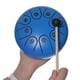 thumbnail image 4 of Tambor de lengua de material acero 6 pulgadas 8 notas C-llave tambor de mano con bolsa, par de mazos paño de limpieza para la educación Musical concierto Yoga Gloria 1 tambor de lengua de acero de 6 pulgadas, 4 of 9