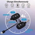thumbnail image 4 of A8 Wireless Guitar System Rechargeable UHF Audio Wireless Transmitter Receiver for Guitar Bass Viol., 4 of 5