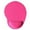 Pink, variant on Anti- Gaming Pad with Wrist Rest - Sponge/Cloth, Rubber Back, Ergonomic, Comfortable, Easy to Clean, for Office/Gaming