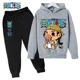 thumbnail image 3 of Conjunto de sudadera con capucha de una pieza de Anime nuevo 2025, sudadera Sonic para niños, jersey de Stranger Things, ropa de moda para bebés y niñas, 3 of 5
