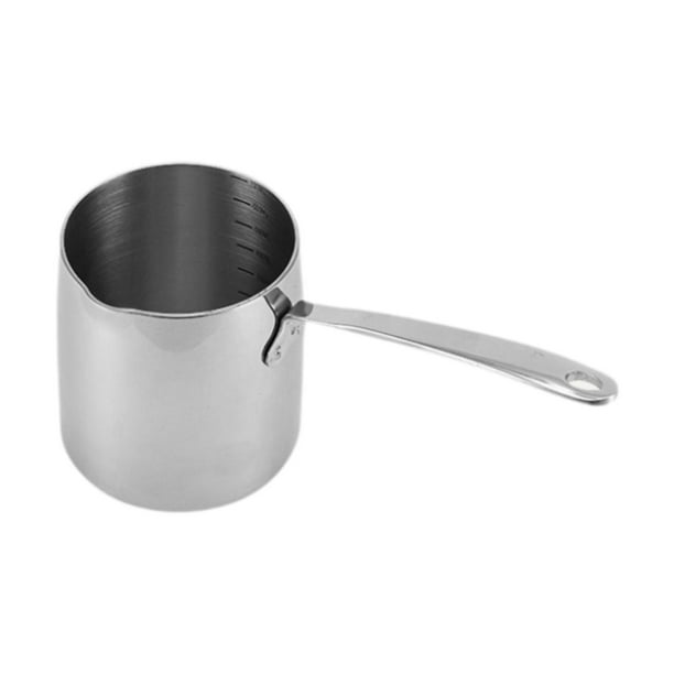 Luzkey Hot Oil Pan, Pouring Oil Pot, 450ml MultiPurpose Frying Pan