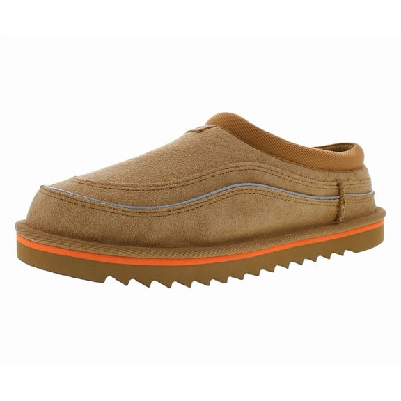 UGG Tasman Cali Wave Suede Mens Shoes Size 9, Color: Chestnut/Orange Soda