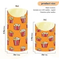 thumbnail image 3 of 2 PCS Tilted Flameless Candles Flickering LED Lights Battery Operated Candles with Remote Timers for Holiday Decor Popcorn Pattern, 3 of 7
