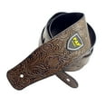 thumbnail image 1 of ZLight Sangle Durable en Cuir PU pour Guitare Basse Brun, 1 of 6