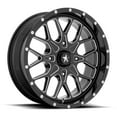 thumbnail image 2 of MSA Portal 20" Wheels Milled 34" MotoHammer Tires Sportsman RZR Ranger, 2 of 4