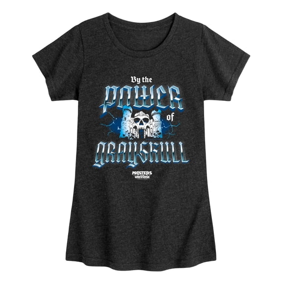 Masters of the Universe - By the Power of Grayskull - Youth Girls Fitted Short Sleeve T-Shirt