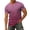 tshirts 80#Purple, variant on ZXLBBD Men T Shirts Short Sleeve Gradient Color V Neck Tee with Front Pocket Loose Breathable Beach Gym Workout Shirts Summer Outdoor Tshirts,Light Gray,6XL