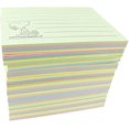 thumbnail image 1 of 10 PadsNotas adhesivas coloridas del personaje Snoopy de Peanuts, 3,95 x 2,95 pulgadas, 10 blocs por paquete, 80 hojas por bloc (rectangular, 10 blocs) 10 blocs rectangulares, 1 of 2