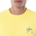 thumbnail image 3 of Guy Harvey Mens Big Sailfish Short Sleeve T-Shirt Medium Yellow, 3 of 4