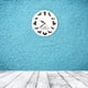 thumbnail image 3 of 2x Relojes de pared Decoración silenciosa Decoración artística Perro para el hogar Comedor Interior Macarena Reloj de pared, 3 of 8