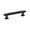 Matte Black, variant on Alno A252-4-CHBRZ Cloud 4" Center To Center Modern Convex Solid Brass Cabinet Handle /