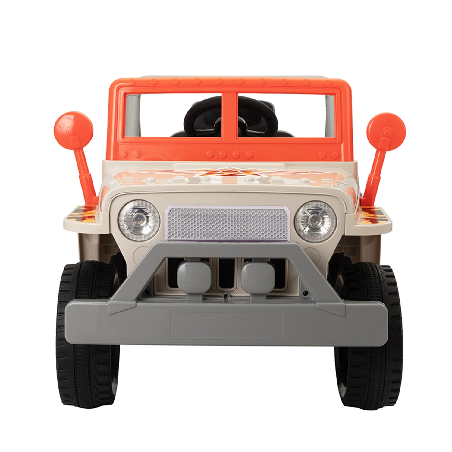 CIPACHO 12V Kids Electric Ride on Car, Driving Trucks for Aged 3-6 Children, Orange CIPACHO 12V Kids Electric Ride on Car, Driving Trucks for Aged 3-6 Children, Orange