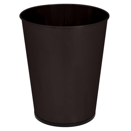 5 Liter Small Wastebasket | Round Open Top | Trash Can | Bathroom | Bedroom | Kitchen | Office | Dorm | Disposal Waste Bin | Garbage | Grey