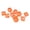 Orange, variant on AYYUFE 10Pcs Transparent Polyhedral D10 Multicolor Dice Game Party Pub Supplies Gift