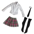 thumbnail image 1 of Conjunto Completo de Accesorios para Juguetes Zulema Ropa Uniforme 1/6 Pulgadas, 1 of 8
