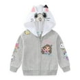 thumbnail image 2 of DreamWorks Gabby's Dollhouse Fleece Zip Up Hoodie with Ears (Girls), Sizes 3T-10, 2 of 8