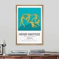 thumbnail image 3 of PixonSign Framed Canvas Print Wall Art Henri Matisse Vibrant Yellow Ring of Dancers Classic Vintage Illustrations Fine Art Decorative Multicolor for Living Room, Bedroom, Office - 24"x36" NATURAL, 3 of 5