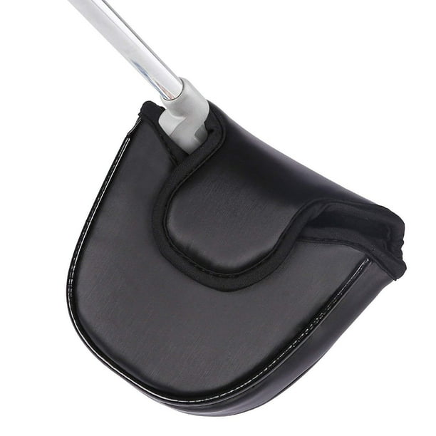 HDE Mallet Putter Cover Golf Putter Headcover Closure (Black
