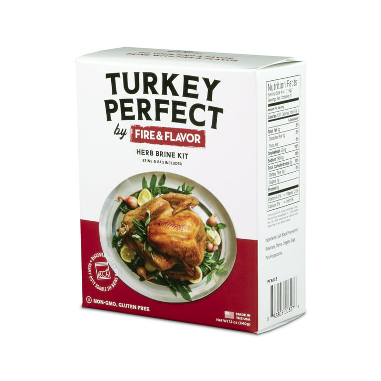 Premium  Classic Turkey Brine and Seasoning Kit