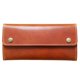 thumbnail image 2 of Cartera larga de cuero curtido vegetal italiano hecha a mano para hombre Cartera con hebilla de cuero genuino Cartera de piel de vaca de capa superior Bolsos para hombres y mujeres, 2 of 6