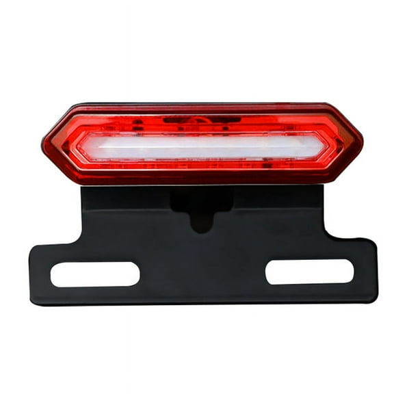 48V Ebike Tail Light LED Safety Warning Rear Lamp for Electric Bicycle Waterproof SM Connector Tail Light