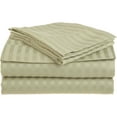 thumbnail image 3 of Wrinkle-Resistant Striped Microfiber Sheet Set, 3 of 3