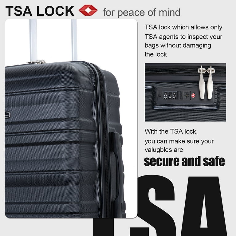 Tripcomp 3-Piece Hardside Luggage Set (21/25/29