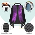thumbnail image 4 of HUIACONG Lightning Baseball Print School Backpack for Boys Girls Ages 6-18 Large Capacity Water Resistant Multi Compartment Backpack for Elementary Middle High School Back to School Daily Use, 4 of 6