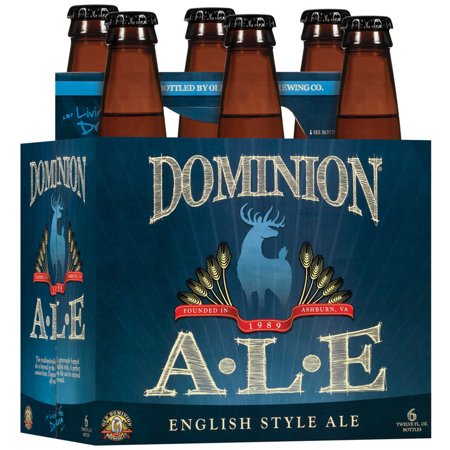 Dominion English Style Ale Beer, 6 Pack 12 fl. oz. Bottles