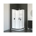 thumbnail image 2 of A&E Bath and Shower SK-NR38-BLK-KIT A&E Bath and Shower  Mona-38-BLK-KIT Shower 38in. Kit in Black, 2 of 3