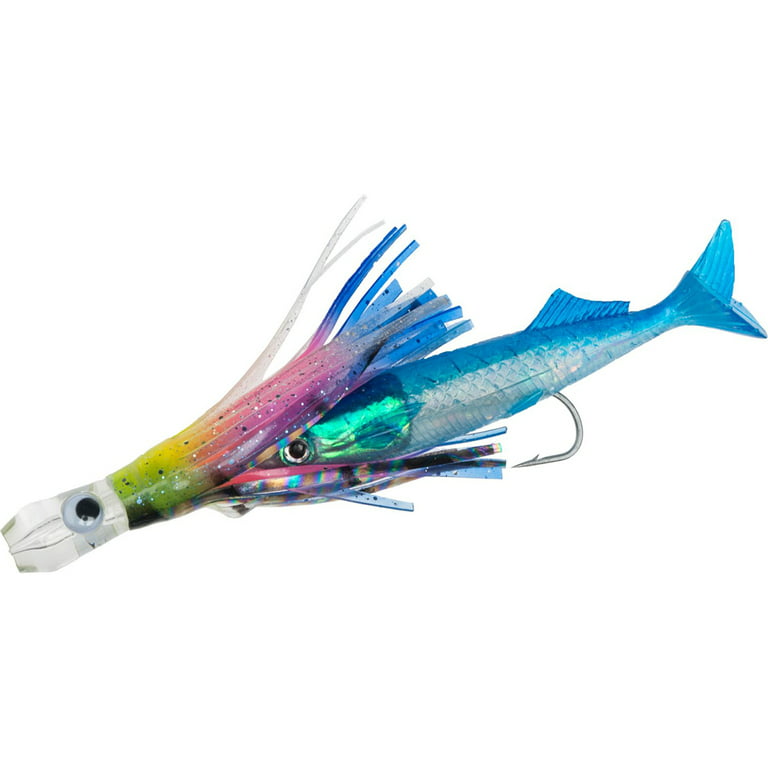 Williamson Wahoo Catcher Rigged 6 Fishing Lure - Blue/Pink/Silver 