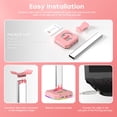 thumbnail image 2 of Ygjytge Soporte para RGB Con 3 Puertos USB 2.0 para Los (rosa), 2 of 9