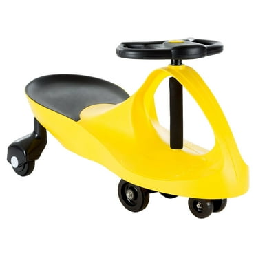 Ride On Car, No Batteries, Gears or Pedals, Uses Twist, Turn, Wiggle Movement to Steer Zigzag Car (Multiple Colors) for Toddlers, Kids, 2 Years Old and Up