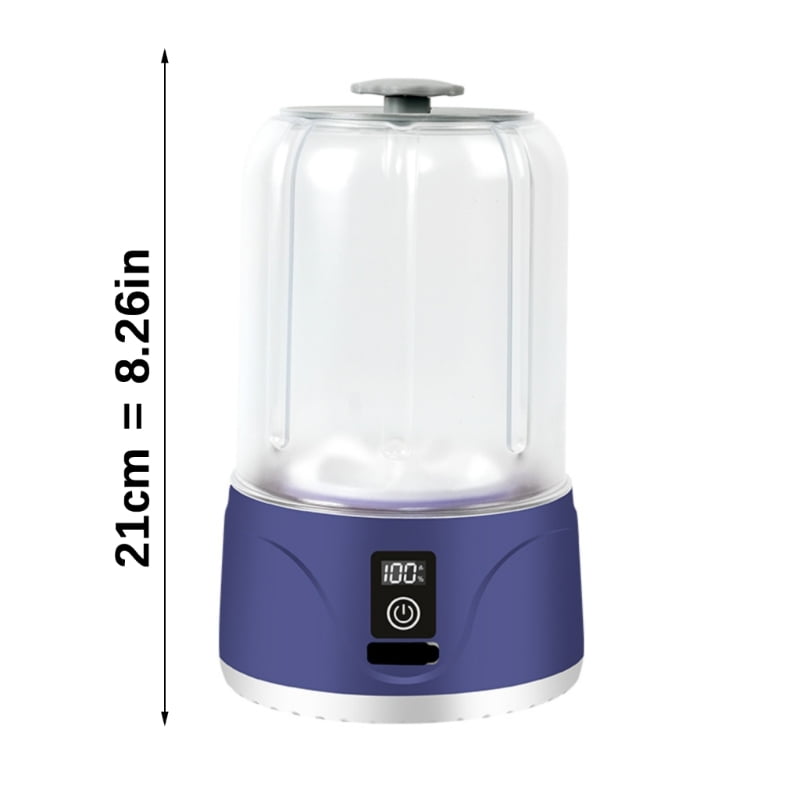 Cordless Laundry Washer with 4000mAh Battery Washing Machine Efficient Gentle Cleaning for Delicates and Small Fabrics