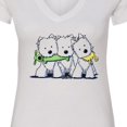 thumbnail image 4 of Inktastic Westie Pro Players Women's V-Neck T-Shirt, 4 of 5