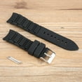thumbnail image 3 of 20mm Watch Band Silicone Pin Buckle Watch Strap Replacement Part Accessory, 3 of 8
