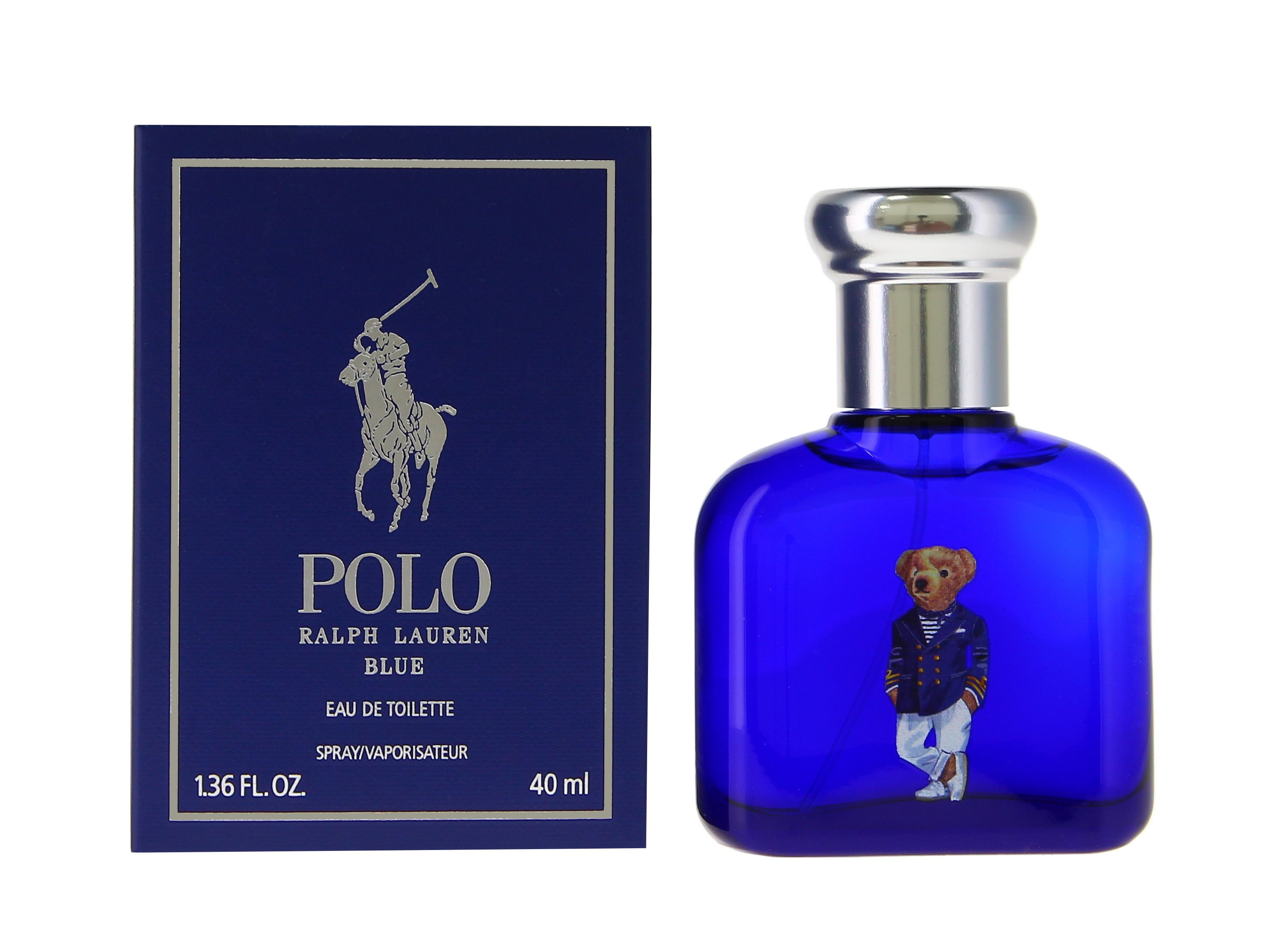 Ralph Lauren Men's Polo Blue (Bear Edition) EDT Spray 1.36 oz