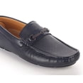 thumbnail image 2 of Aston Marc Mens Drive Faux Leather Square Toe Driving Moccasins, 2 of 3