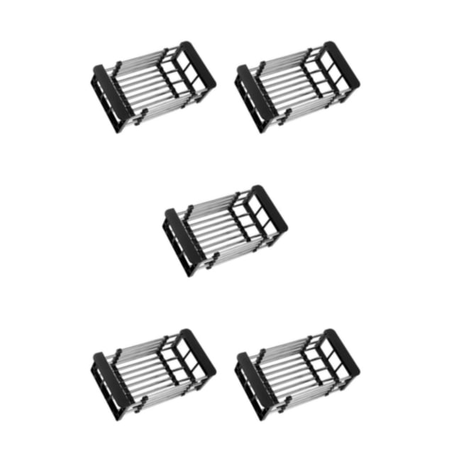 Bearachild Multipurpose Kitchen Sink Storage Rack Telescopic Basket Drain for Fruits Type2